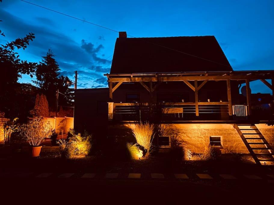 Pool, Sauna Und Blick Ins Gruene Wittenberg Exteriör bild