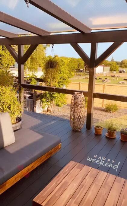 Pool, Sauna Und Blick Ins Gruene Wittenberg Exteriör bild